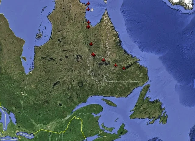 Day 23 Schefferville Que to Goose Bay Labrador‏, Jun 22, 2014
